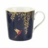 Sara Miller Chelsea Collection Navy Mug - Elegant Ceramic Coffee Cup -HARTS OF STUR Sales SMCN78914 XG Sara Miller Chelsea Collection Mug Navy