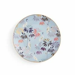 Sara Miller India Collection Set of 4 Elegant Cake Plates - Stylish Tableware for Desserts -HARTS OF STUR Sales SMI78964 XG Sara Miller India Collection Set of 4 Cake Plates 5