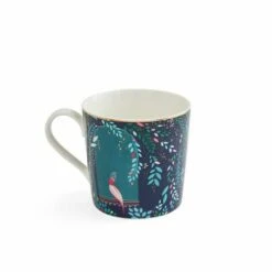 Sara Miller India Collection Giraffe's Courtyard Midnight Mug - Elegant Drinkware 10 Sara Miller India Collection Giraffe's Courtyard Midnight Mug - Elegant Drinkware -HARTS OF STUR Sales SMIM78914 XG Sara Miller India Collection Mug Giraffes Courtyard Midnight 2