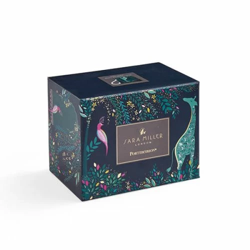 Sara Miller India Collection Giraffe's Courtyard Midnight Mug - Elegant Drinkware 8 Sara Miller India Collection Giraffe's Courtyard Midnight Mug - Elegant Drinkware - Image 6