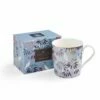 Sara Miller India Collection Crane Garden Sky Blue Ceramic Mug - Elegant Drinkware -HARTS OF STUR Sales SMIS78914 XG Sara Miller India Collection Mug Crane Garden Sky Blue