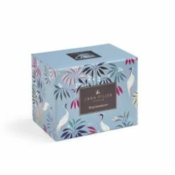 Sara Miller India Collection Crane Garden Sky Blue Ceramic Mug - Elegant Drinkware -HARTS OF STUR Sales SMIS78914 XG Sara Miller India Collection Mug Crane Garden Sky Blue 5