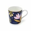 Sara Miller Orchard Navy Ceramic Mug - Elegant Drinkware for Tea & Coffee -HARTS OF STUR Sales SMON78914 XG Sara Miller Orchard Navy Mug