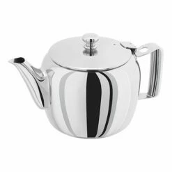 Stellar 31floz / 0.9L Traditional Teapot - Elegant Ceramic Tea Pot for Loose Leaf & Tea Bags
