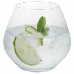 Dartington Party Set Of Six Stemless Copa Gin Glasses - Premium Drinkware for Cocktails & Spirits -HARTS OF STUR Sales ST317156PK Dartington Copa Party Stemless Gin Glasses 3