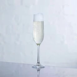 Dartington Six Set of 6 Elegant Flute Glasses - Perfect for Champagne & Cocktails -HARTS OF STUR Sales ST326246PK Dartington Six Set Flute Glasses 3