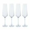 Dartington Cheers! Set Of 4 Elegant Flute Glasses - Perfect for Champagne & Sparkling Wine -HARTS OF STUR Sales ST328644PK Dartington Cheers Set Flute Glasses