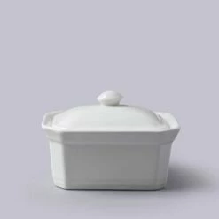 W.M.Bartleet & Sons Small Terrine/Butter Dish With Lid 14cm - Elegant Tableware for Dining