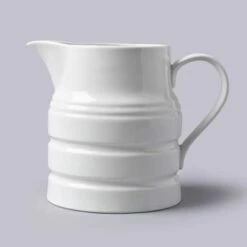 W.M.Bartleet & Sons Large Churn Jug 2.5pt - Vintage Style Milk Jug for Kitchen & Dining