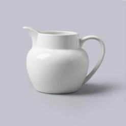 W.M.Bartleet & Sons Traditional Bellied Milk Jug 500ml - Elegant Drinkware for Home & Kitchen