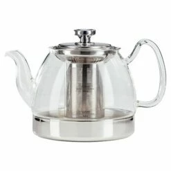 Judge Hob Top Induction 900ml Glass Teapot - Elegant & Durable Tea Brewing Solution