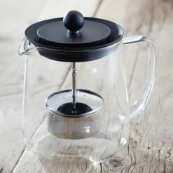 Judge 6 Cup Glass Teapot With Infuser - Premium Loose Leaf Tea Maker -HARTS OF STUR Sales TC383 Judge Teaware 6 Cup Glass Teapot With Infuser 2