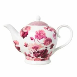 Katie Alice Josie's Blush Teapot - Elegant Ceramic Teapot for Tea Lovers