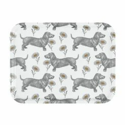 Thornback & Peel Dog & Daisy Large Rectangular Birch Tray | Stylish Tableware for Home Decor