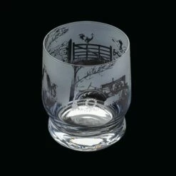 Dartington Aspect Tumbler Farm Scene - Elegant Drinkware for Home & Office -HARTS OF STUR Sales TU34075FARM Dartington Aspect Tumbler Farm Scene 1