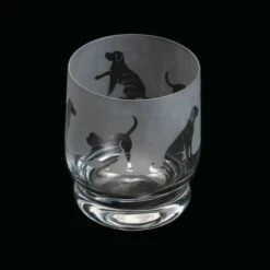 Dartington Aspect Tumbler Labrador - Elegant Drinkware Glass for Home & Bar -HARTS OF STUR Sales TU34075LABRADOR Dartington Aspect Tumbler Labrador 1