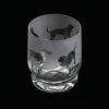 Dartington Aspect Tumbler Labrador - Elegant Drinkware Glass for Home & Bar -HARTS OF STUR Sales TU34075LABRADOR Dartington Aspect Tumbler Labrador
