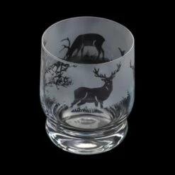 Dartington Aspect Tumbler Stag - Elegant Crystal Drinkware for Whisky, Wine & Cocktails