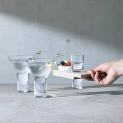 LSA Vodka Solo Set - Premium Crystal Clear Drinkware Glasses for Cocktails & Spirits -HARTS OF STUR Sales VD05 LSA Vodka Solo Set 3