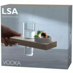 LSA Vodka Solo Set - Premium Crystal Clear Drinkware Glasses for Cocktails & Spirits -HARTS OF STUR Sales VD05 LSA Vodka Solo Set 4