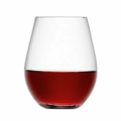 LSA Stemless Red Wine Glasses - Set of 4, Elegant & Durable Drinkware -HARTS OF STUR Sales WI02 G887 19 991 LSA Wine Stemless Red Wine Glasses 1