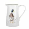 Wrendale Designs Duck 1 Pint Jug - Charming Drinkware for Home & Gifts -HARTS OF STUR Sales WN3921 XT Portmeirion Wrendale Jug