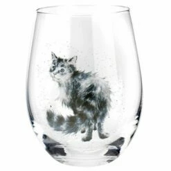 Wrendale Designs Set of 4 Tumbler Glasses - Elegant Drinkware for Home & Gifts -HARTS OF STUR Sales WNA4312 XG Wrendale Designs Tumbler Set Assorted Domestic Animals 2
