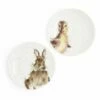 Wrendale Designs Set of 2 Bunny & Duckling Coupe Plates - Charming Tableware for Everyday Use 2 Wrendale Designs Set of 2 Bunny & Duckling Coupe Plates - Charming Tableware for Everyday Use -HARTS OF STUR Sales WND3994 XW Wrendale Designs Set of 2 Bunny And Duckling Coupe Plates