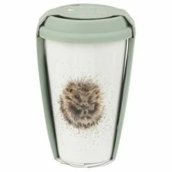 Wrendale Designs Hedgehog Travel Mug - Insulated Stainless Steel Drinkware