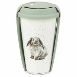 Wrendale Designs Rabbit Travel Mug - Insulated Stainless Steel Drinkware