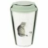 Wrendale Designs Cat & Mouse Travel Mug - Insulated Stainless Steel Drinkware -HARTS OF STUR Sales WNLU78753 XW Wrendale Designs Travel Mug Cat Mouse