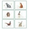 Wrendale Designs Placemats Set of 6 | Premium Table Mats for Dining | Animal-Themed Tableware -HARTS OF STUR Sales X0010568739 Portmeirion Wrendale Placemats