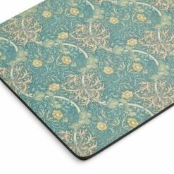 Morris & Co Set of 6 Premium Placemats - Stylish Table Mats for Dining & Entertaining -HARTS OF STUR Sales X0010569174 Morris And Co Set of 6 Placemats 1