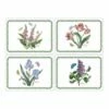 Portmeirion Botanic Garden Placemats Set of 4 - Elegant Table Mats for Dining -HARTS OF STUR Sales X0010648013 Botanic Garden by Portmeirion Placemats Set of 4