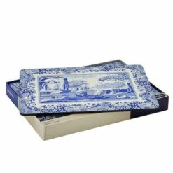 Spode Blue Italian Set of 4 Placemats - Elegant Tableware for Stylish Dining 10 Spode Blue Italian Set of 4 Placemats - Elegant Tableware for Stylish Dining -HARTS OF STUR Sales X0010648337 Spode Blue Italian Blue Italian Placemats Set of 4 2