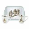 Wrendale Designs Mug & Tray Set - Elegant Drinkware for Tea & Coffee Lovers -HARTS OF STUR Sales X0011658739 Wrendale Designs Mug and Tray Set