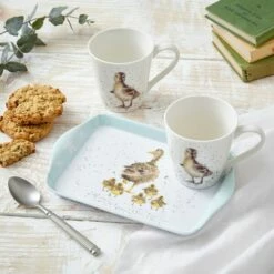 Wrendale Designs Lovely Mum Mug & Tray Set - Perfect Gift for Mother's Day -HARTS OF STUR Sales X0011659124 Wrendale Designs Lovely Mum Mug And Tray Set 4