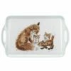Wrendale Designs Fox Large Handle Tray | Elegant Tableware for Home Decor -HARTS OF STUR Sales X0019519072 Wrendale Designs Large Handle Tray Fox