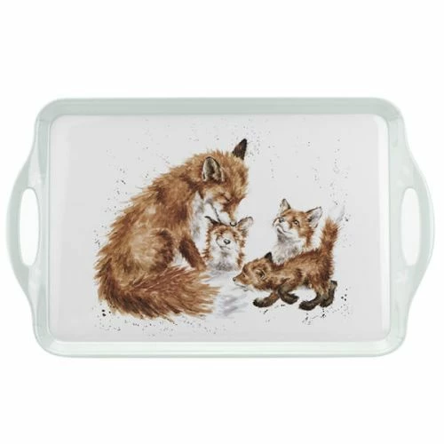 Wrendale Designs Fox Large Handle Tray | Elegant Tableware for Home Decor 3 Wrendale Designs Fox Large Handle Tray | Elegant Tableware for Home Decor