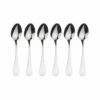 Arthur Price Classic Baguette Set of 6 Tea Spoons - Premium Stainless Steel Cutlery -HARTS OF STUR Sales ZBAS0061 AP Classic Baguette Box 6 Tea Spoons