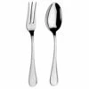 Arthur Price Classic Britannia Serving Spoon & Fork Set - Premium Stainless Steel Cutlery -HARTS OF STUR Sales ZBRS0552 AP Britannia Serving Spoon And Fork