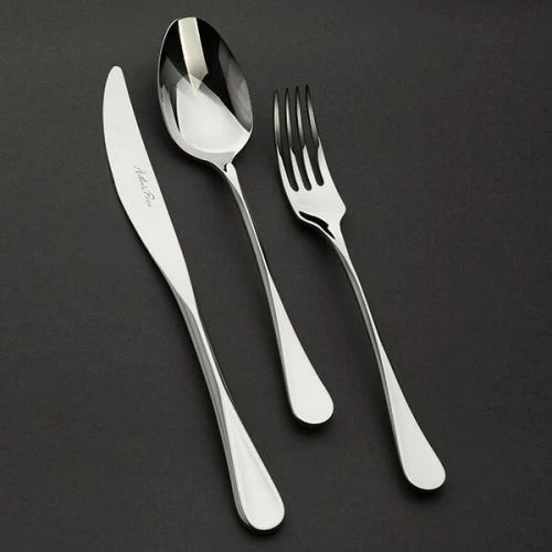 Arthur Price Signature Cascade 44-Piece 6-Person Canteen Set with FREE 6 Tea Spoons | Premium Cutlery Set 4 Arthur Price Signature Cascade 44-Piece 6-Person Canteen Set with FREE 6 Tea Spoons | Premium Cutlery Set - Image 2