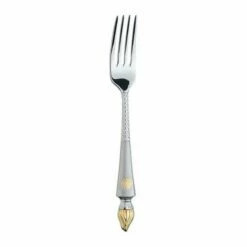 Clive Christian Empire Flame Table Fork - Luxury Cutlery for Fine Dining