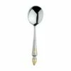 Clive Christian Empire Flame Soup Spoon - Luxury Cutlery for Fine Dining -HARTS OF STUR Sales ZECC0050 Clive Christian Empire Flame Soup Spoon