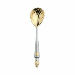 Clive Christian Empire Flame Caviar Spoon - Luxury Cutlery for Gourmet Dining