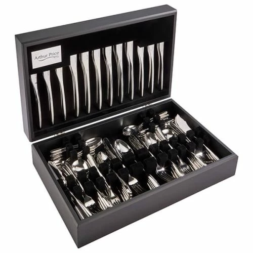 Arthur Price Signature Echo 124-Piece 12-Person Canteen Set with FREE 12 Tea Spoons - Premium Cutlery Set 3 Arthur Price Signature Echo 124-Piece 12-Person Canteen Set with FREE 12 Tea Spoons - Premium Cutlery Set
