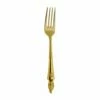 Clive Christian Empire Flame All Gold Table Fork - Luxury Cutlery for Fine Dining -HARTS OF STUR Sales ZEFG0020 Clive Christian Empire Flame All Gold Table Fork