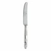Clive Christian Empire Flame All Silver Dessert Knife - Luxury Cutlery for Elegant Dining -HARTS OF STUR Sales ZESP0620 Clive Christian Empire Flame All Silver Dessert Knife