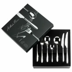 Arthur Price Signature Henley 42-Piece Cutlery Box Set with FREE 6 Tea Spoons | Premium Stainless Steel Cutlery 9 Arthur Price Signature Henley 42-Piece Cutlery Box Set with FREE 6 Tea Spoons | Premium Stainless Steel Cutlery -HARTS OF STUR Sales ZHEN4201 Arthur Price Signature Henley 42 Piece Set New 2