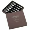 Arthur Price Monsoon Mirage Set of 6 Stainless Steel Pastry Forks - Elegant Cutlery for Desserts -HARTS OF STUR Sales ZMIR0131 AP Monsoon Mirage 6 Pastry Forks